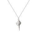 wholesale S925 Sterling Silver Nalan Seashell Pendant Necklace, Bohemian Minimalist Design Collarbone Chain Necklace Y00997-0-4