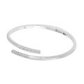 wholesale S925 Sterling Silver 257-1 Niche and Unique Ins Minimalist Style Luxury High-end Diamond-studded Bracelet for Women-0-4