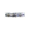 wholesale 925 Silver New Square Half Diamond Stackable Row Ring in Minimalist Style by Zhuozhifan Jewelry-0-4