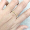 wholesale S925 Sterling Silver Plated with 18k Gold Moissanite Ring, Golden Dawn Series, Unisex Business Commute Ring-0-3