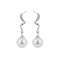 wholesale S925 Sterling Silver Small and Unique Design Summer Freshwater Pearl Earrings Long Tassel Drop Earrings Cross-border New Accessories-0-4