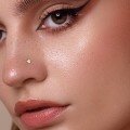 wholesale 925 Sterling Silver Star-shaped Zircon Nose Ring For Women-0-2