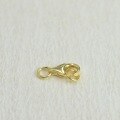 wholesale 925 Sterling Silver Rose Gold Plated Teardrop Clasp Necklace Spring Lobster Clasp Bracelet DIY Jewelry Findings Wholesale-0-9
