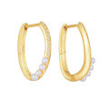 wholesale S925 Gold-Plated Japanese ETe* Inspired Minimalist and Unique Earrings with Natural Mini Freshwater Pearls, Fashionable and Niche-0-4