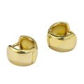 wholesale S925 Sterling Silver Gold-plated Vintage Minimalist Ear Clips For Women-0-0