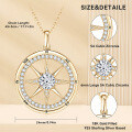 S925 Sterling Silver Butterfly Moissanite Layering Necklace-0-16