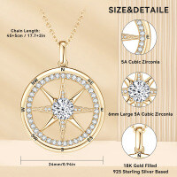 S925 Sterling Silver Butterfly Moissanite Layering Necklace-Style H [Clearance Sale - Free Shipping] Gold - Zircon  925 Silver
