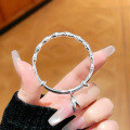 wholesale 999 Sterling Silver Bracelet for Big Kids, Girl Student's Birthday Gift with Design Sense-0-0