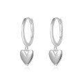 wholesale 925 Sterling Silver Minimalist Star Moon Heart Ear Cuffs, Premium Cross-border Earrings-0-0
