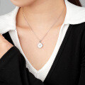 wholesale 925 Sterling Silver Wholesale: Opal Locket Pendant, Pearl Necklace, Minimalist European Style-0-3