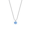 S925 Sterling Silver Moissanite Necklace, Minimalist Style, Ready Stock-0-3