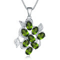 wholesale S925 silver jewelry with a design aesthetic, topaz pendant,,-0-7