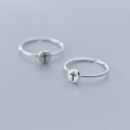 wholesale S925 Sterling Silver Korean-style Little Fresh Cross BFF Ring Sweet and Elegant Thai Silver Ring J6273-0-1