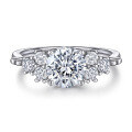 wholesale 925 Silver European and American Wedding Engagement Zircon Ring, Ins Fashion Silver Jewelry Wholesale for Women-0-12
