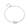 wholesale 925 Sterling Silver Butterfly Bracelet High-end European and American Fashion Women's Jewelry Wholesale for Amazon Wish Cross-Border Hot Sales-0-0