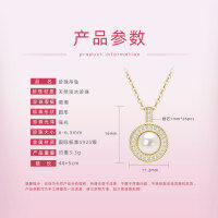 S925 Sterling Silver Simple Single Freshwater Pearl Pendant-Style D [Clearance Sale with Free Shipping]  925 Silver