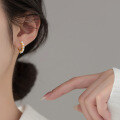 wholesale S925 Sterling Silver Six Bead Ear Cuff with Ins Style Design for Women M03873-0-1