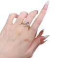 wholesale S925 silver new jewelry 5*7 purple scepter ring, bringing prosperity, niche fairy sweet style live broadcast-0-4