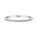 wholesale Metal material small niche daily versatile thin ring lightweight stackable twist wave hollow-out minimalist luxury fashion women's ring-0-7