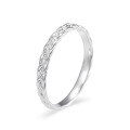 wholesale 999 Pure Silver Ins Style Solid Silver Ring for Women, Minimalist and Versatile, Elegant Index Finger Ring, Unique Band-0-10