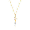 wholesale S925 Sterling Silver Fun Creative Diamond Snake Pendant Necklace, Hot Selling INS Style-0-4