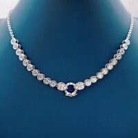 wholesale Metal material, Zhuo Zhifan jewelry versatile chain necklace choker necklace with pendant adjustable length cross-border European and American style-All-match chain without pendant 925 silver