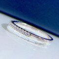 wholesale S925 silver new jewelry, fashion minimalist thin plain ring, niche design, ins-style accessories-0-5