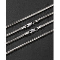 wholesale 925 Sterling Silver Men's Dragon Bone Chain Hip Hop Trendy Men's Chopin Chain Retro Versatile High-End Sense Collarbone Chain-0-3