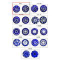 Metal Material Eight Hearts and Arrows 520 Plum Blossom Cut D Color Moissanite Loose Stone-0-1