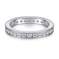 wholesale 925 Sterling Silver Baojia Full Circle Starry Sky Ring for Women, European and American Style Full Circle Row Ring, Body Ring, Wedding Ring, Amazon Best-Seller Ring-0-0