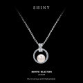Sterling Silver European and American Cross-border Natural Freshwater Pearl Necklace for Women-0-4