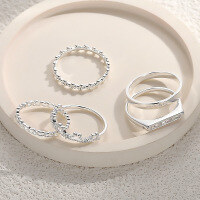 wholesale S999 solid silver minimalist plain closed ring for women, small batch design, new trendy personalized sterling silver band-JZ014826>No.11