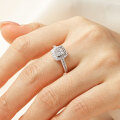 Copper Gold-Plated Zirconia Ring, Light Luxury Cross-Border Wholesale New Style-0-1