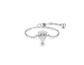 wholesale S925 Sterling Silver Light Luxury Set with Simulated Diamond Zircon Ring for Women, Open Adjustable Chain Ring,Ins Style Silver Jewelry-0-11