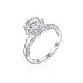 wholesale 925 Sterling Silver Women's Ring Designer Sense Brand Same Sunflower Style Wedding Band Silver Ring-0-0