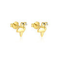 wholesale S925 Sterling Silver Animal Black Zircon Light Luxury Earrings, Women's Fashion Retro Trendy Minimalist Earrings-0-18