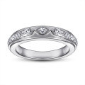 wholesale 925 Sterling Silver SKA Cross-Border New Style Micro-Paved Zircon Marquise Women's Ring Wholesale from Silver Factory-0-1