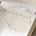 wholesale S925 Silver Fresh and Sweet Ins Style Niche Design Exquisite Twisted Bead Bracelet S7870-0-3