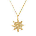 wholesale S925 Sterling Silver Cross-border New Star Pendant Fashionable and Versatile Necklace Direct from Factory-0-0