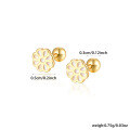 wholesale 925 Sterling Silver Ear Studs, Personalized Multiple Styles, Cartilage Piercing Earrings for Women, European and American Style Zircon Earrings, Cross-Border Hot Seller-0-18