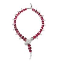 wholesale Metal: 925 Silver Gold Plated Pendant Chain High Carbon Diamond Treasure Family Serpent Dove Blood Red Natural Chalcedony Luxury Women's Necklace-Natural Carnelian 925 Silver