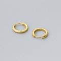 wholesale S925 Sterling Silver Fresh Sweet Ins Style Niche Design Irregular Concave-Convex Ear Clasp M05807-0-4