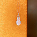 wholesale S925 Sterling Silver Natural Chalcedony Four-Seasons Bean Pendant, Icy Translucent Silver-Set Jade Lucky Bean Necklace, New Chinese Style Collarbone Chain Wholesale-0-6