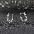 wholesale S925 Sterling Silver New European and American Cross-Border INS Style Mini Hoop Earrings for Women, Best-Selling Wholesale Earrings-0-2