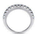 wholesale 925 Sterling Silver Minimalist Row Ring Zirconia Single Row Diamond Ring Women Cross-Border Jewelry Wholesale Drop Shipping-0-2