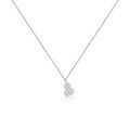 925 Silver 18K White Gold Rose Gold Moissanite Diamond Pendant Necklace-0-3