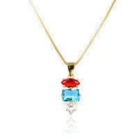 wholesale S925 Sterling Silver Cross-Border New Exaggerated Fashion Pendant Women's Personality Collarbone Chain Necklace Wholesale-Single Pendant 925 Silver