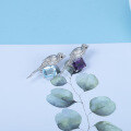 wholesale [925 Silver] Designer High-end Natural Gemstone Jewelry Set, Bird Design Ring, Earrings, and Pendant-0-3