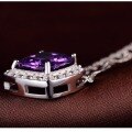 wholesale S925 Sterling Silver Korean-style Creative Elegant Pendant for Women with Zircon Inlay Fashion Necklace Christmas Gift Drop Shipping-0-0