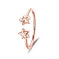 wholesale 18K Rose Gold Diamond Ring AU750 Open Shank 14K Yellow Gold Jewelry 9K White Gold Moissanite Women's Accessories-0-4